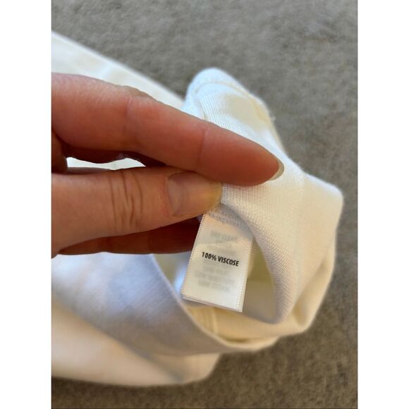 NWOT St John white italian knit dress Sz 4, $995 E7 - Picture 6 of 8